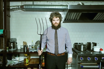 Seasonal appeal: Boris Akimov is standing up for real food